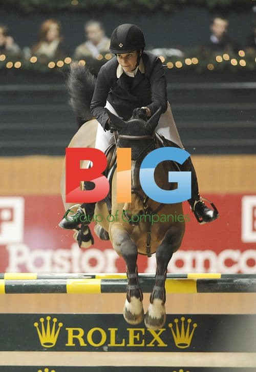 Athina Onassis and Doda at Equestrian Tournament