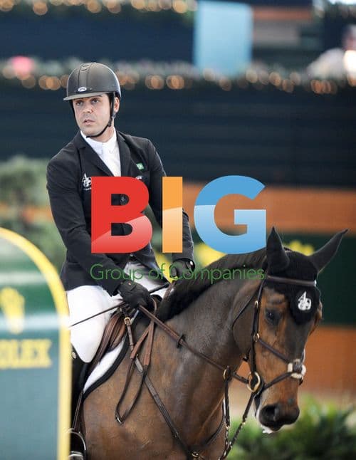 Athina Onassis and Doda at Equestrian Tournament