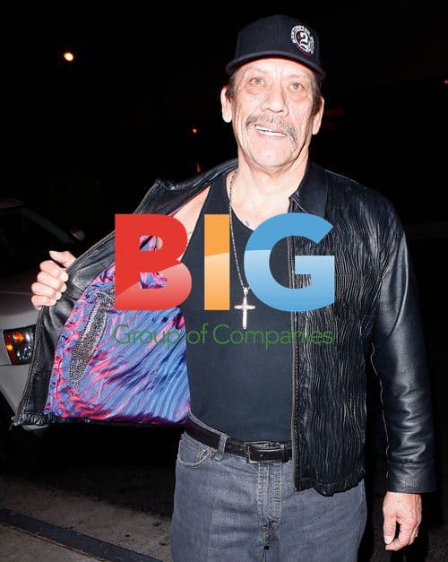 Danny Trejo Arrives at Boa in Colorful Jacket