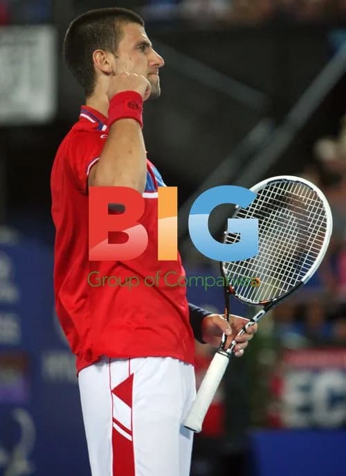 Novak Djokovic at Burswood Entertainment Complex