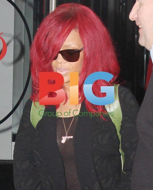 Rihanna Leaving Philippe Restaurant