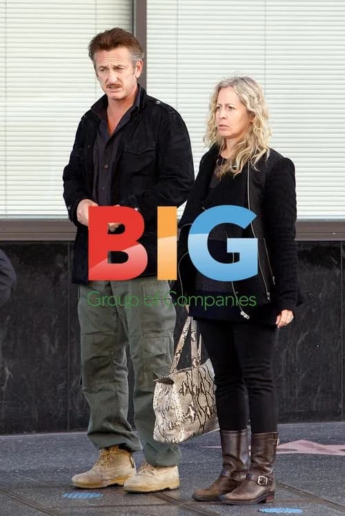 Sean Penn has lunch at Katsuya
