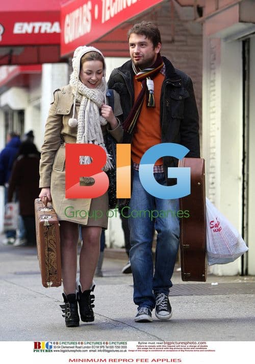 Charlotte Church and Jonathan Powell Shopping for Guitars