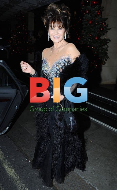 Stephanie Beacham at Brunei New Years Eve Party