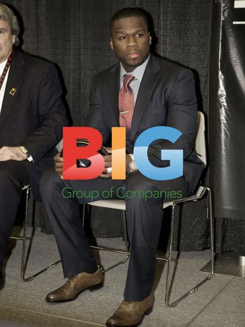 50 Cent at CES Headphones Launch