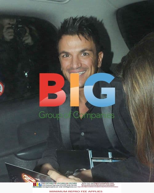 Peter Andre and Elen Rives Leave Claridges