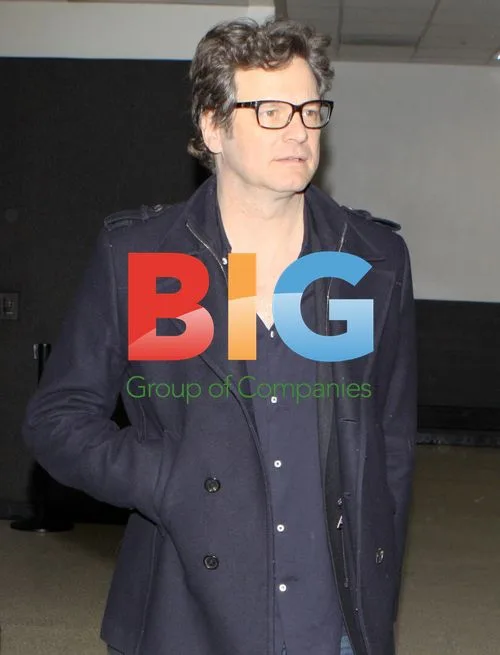 Colin Firth Arrives at LAX with Carry-On Luggage