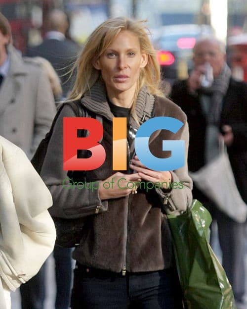 John Cleese and girlfriend out shopping