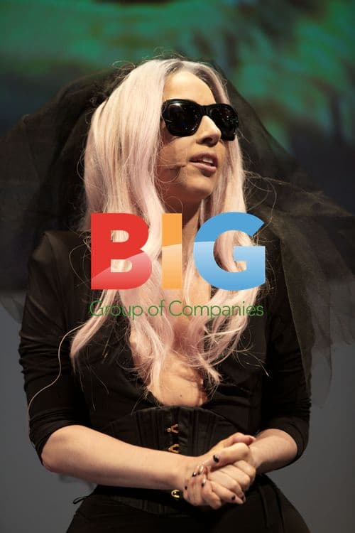 Lady Gaga at Polaroid Announcement at CES 2011