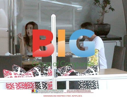 Simon Cowell and Mezhgan Hussainy Cruise in Caribbean