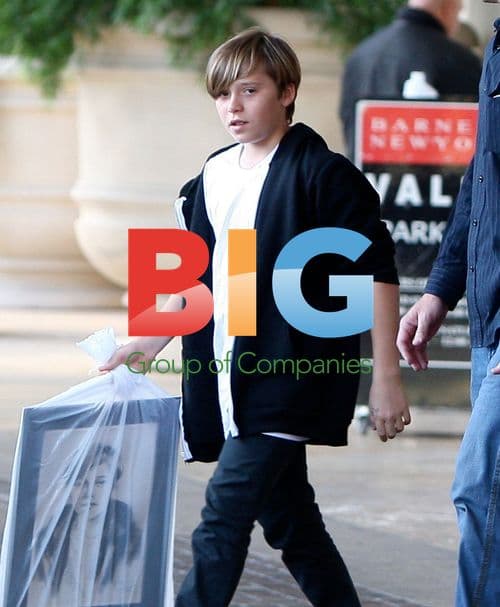 Victoria Beckham's Family Shopping in Las Vegas