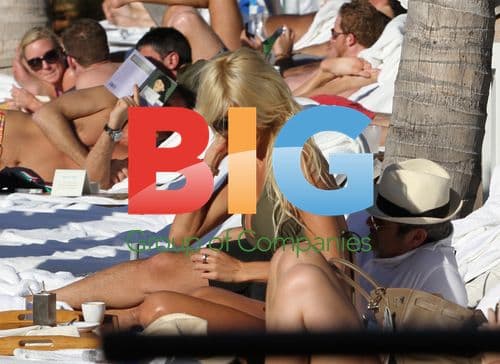 Victoria Silvstedt on Miami Beach