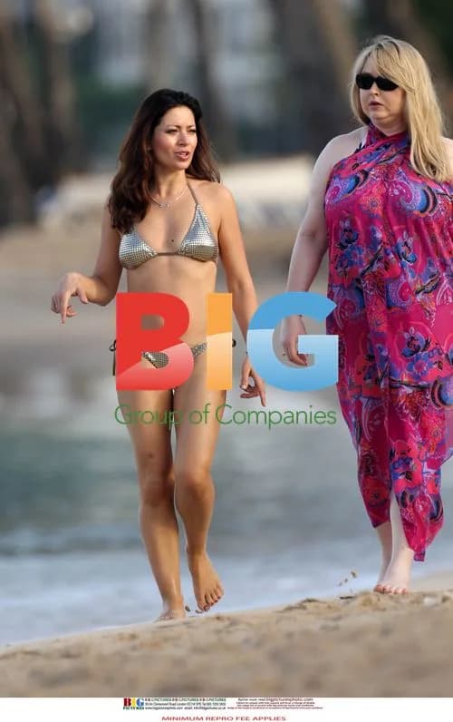 Claire Nasir in Barbados Bikini