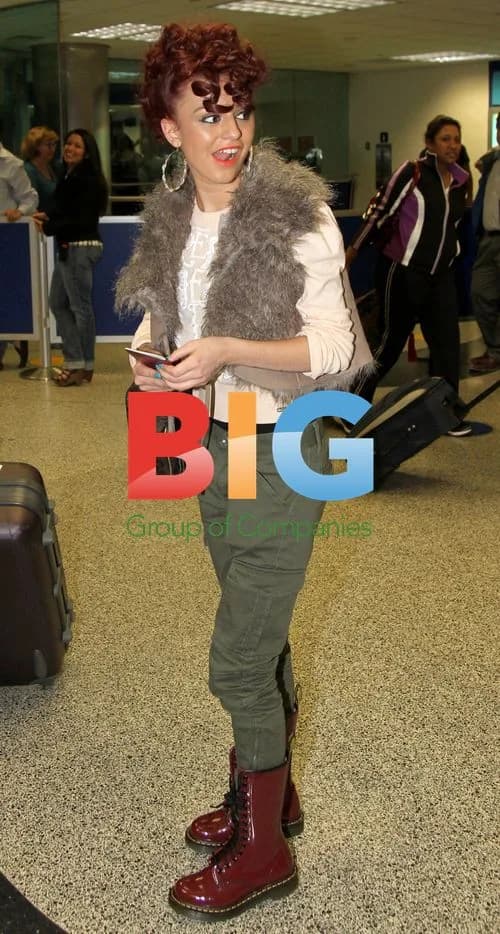 Cher Lloyd Arrives at Miami Airport