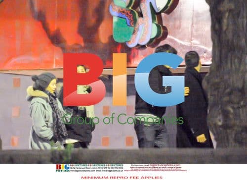 Kylie Minogue and boyfriend in Spain