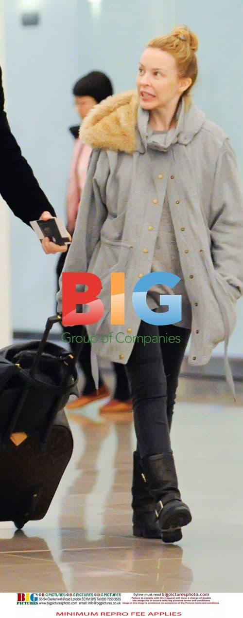 Kylie Minogue and Andres Velencoso's Romantic Goodbye