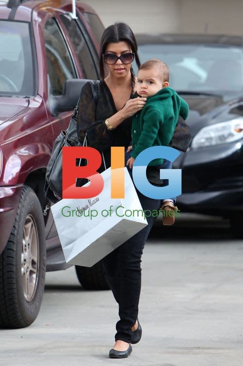 Kardashian at Harlow Madden's Birthday Party