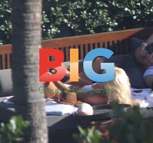 Victoria Silvstedt on the Beach