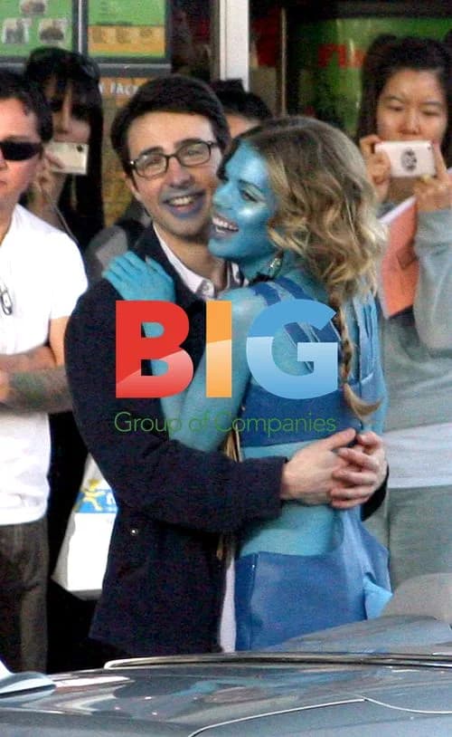 AnnaLynne McCord as Avatar on 90210 Set