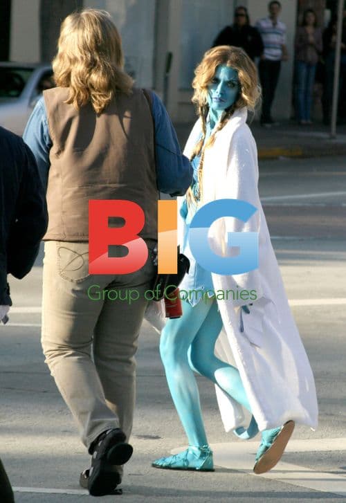 AnnaLynne McCord in 'Avatar' Costume