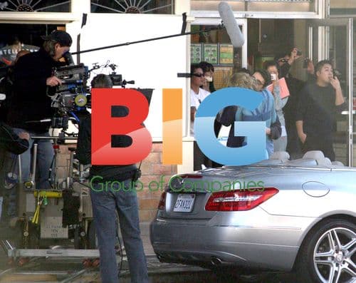 AnnaLynne McCord Filming 90210 in Blue Avatar Costume