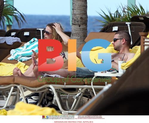 Charlotte Church and Jonathan Powell on Caribbean Holiday