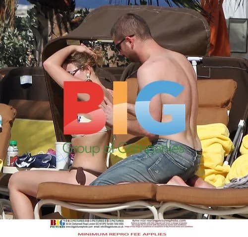 Charlotte Church and Jonathan Powell on Caribbean Vacation