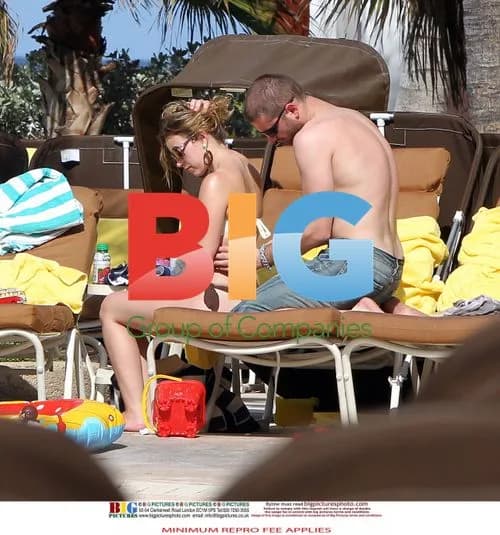 Charlotte Church and Jonathan Powell on Caribbean Vacation