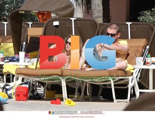 Charlotte Church and Jonathan Powell on Caribbean Holiday
