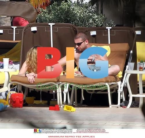 Charlotte Church and Jonathan Powell on Caribbean Holiday