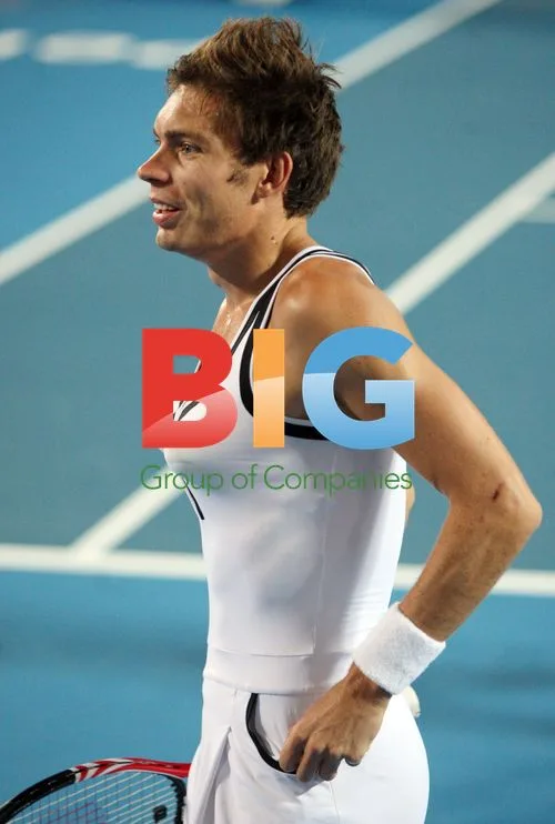 Kristina Mladenovic and Nicolas Mahut at Hopman Cup
