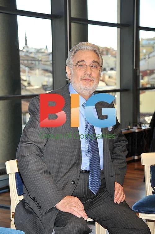 Placido Domingo at Iphigenia Presentation