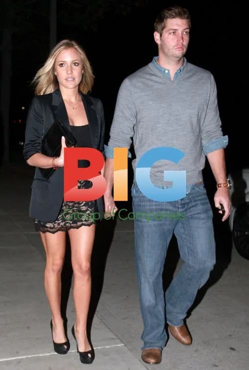 Kristin Cavallari and Jay Cutler Dine
