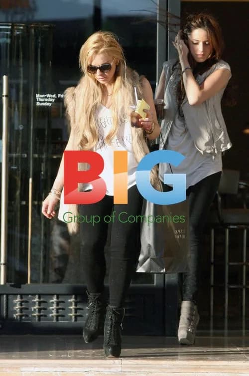 Lindsay Lohan Shopping at Barney's