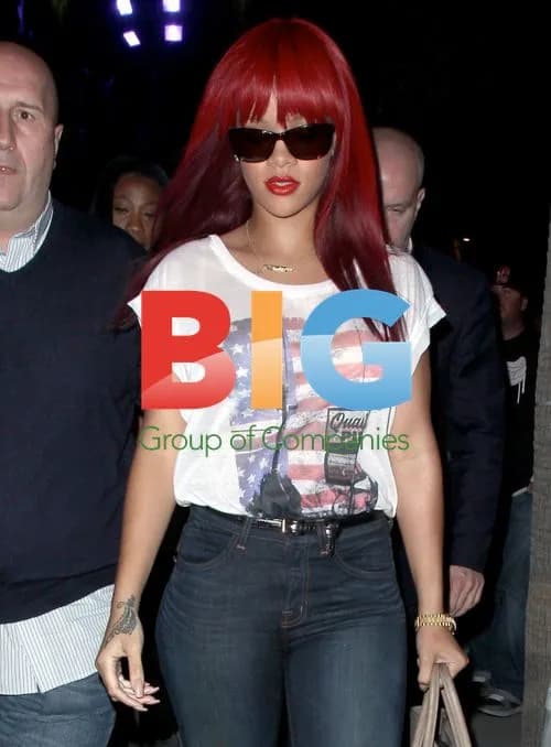 Rihanna Leaving Clippers Game in LA