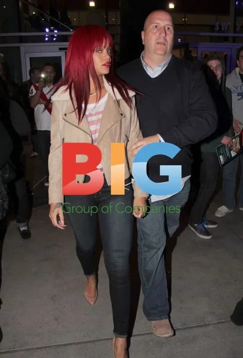 Rihanna Leaving Clippers Game in LA