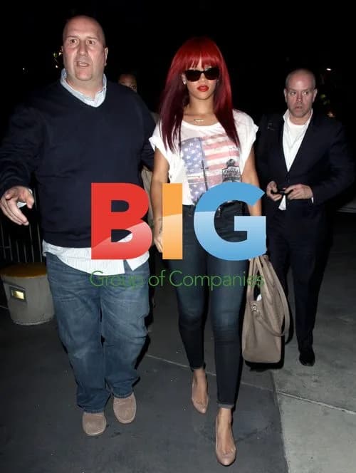 Rihanna Leaving LA Clippers Game