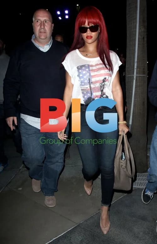 Rihanna Leaving Clippers Game