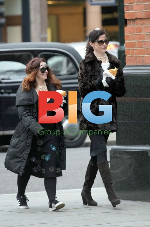 Ronni Ancona films comedy in vintage taxi