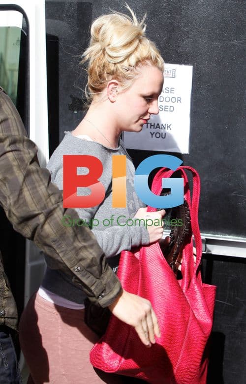 Britney Spears at Basement Dance Studio