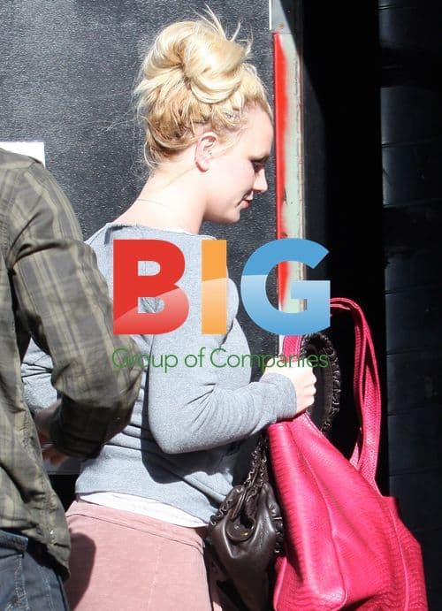 Britney Spears at The Basement Studio