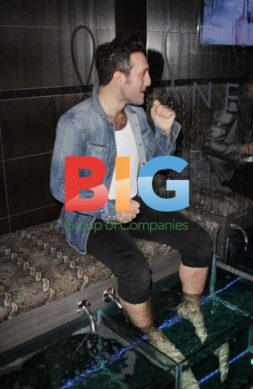 Celebs at ANESIS Luxury Fish Pedicure Spa