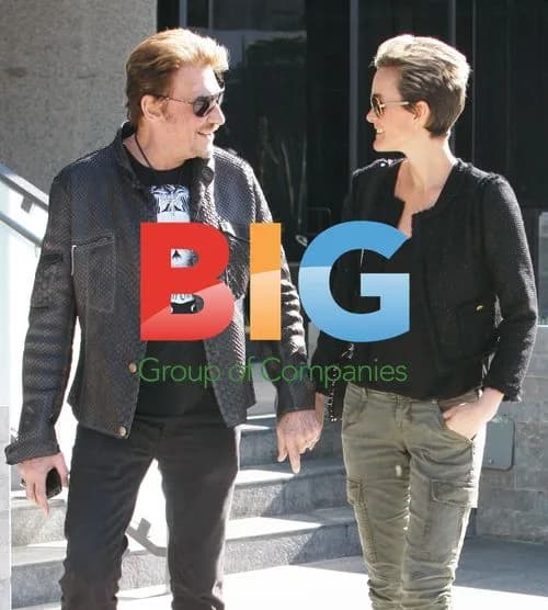 Johnny Hallyday Leaving Plastic Surgeon's Office