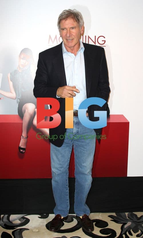 Harrison Ford, Rachel McAdams and Roger Michell at 'Morning Glory' photocall