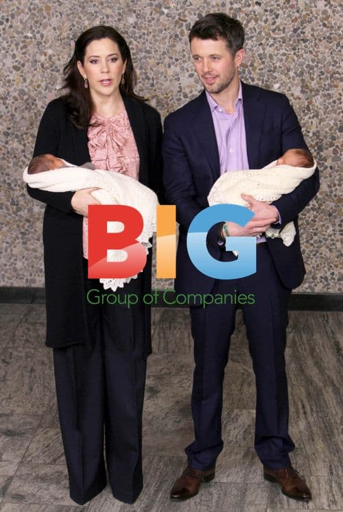 Danish Royals Leave Hospital with Twins