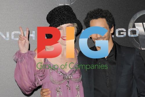 Sharon Stone and Tomer Sisley at "Largo Winch II" Premiere