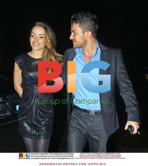 Peter Andre and Elen Rives Dining Out
