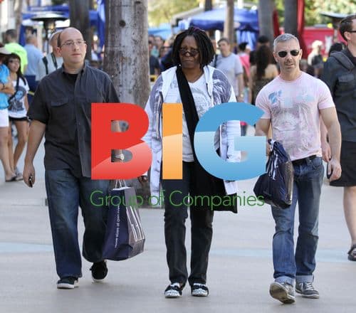 Whoopi Goldberg Shopping in Miami