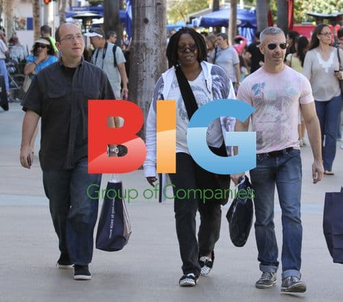 Whoopi Goldberg Shopping in Miami