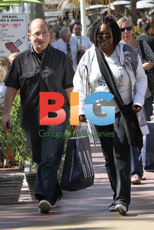 Whoopi Goldberg Shopping in Miami